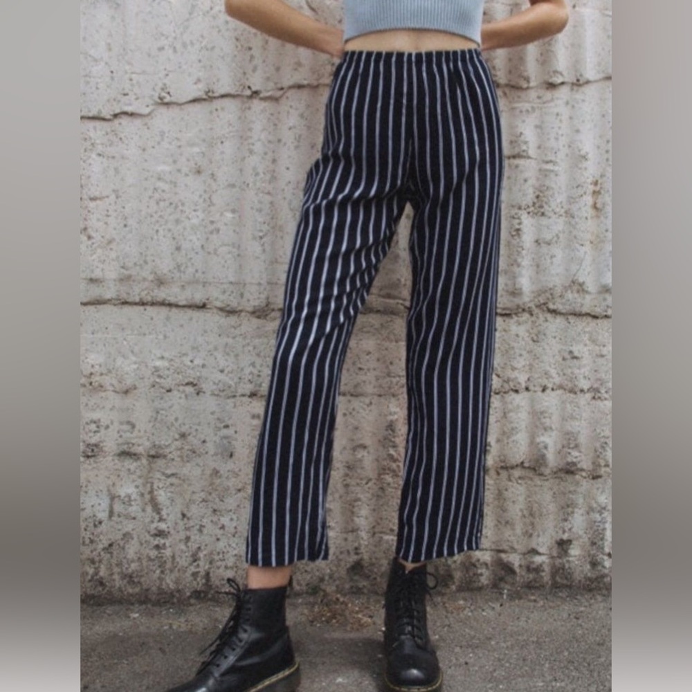Striped Brandy Melville Frankie Pants
